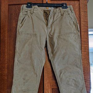 Carhartt women's slim fit work pants size 8